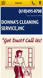 Mobile Screenshot of donnascleaningserviceinc.com